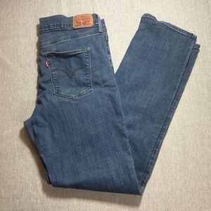 Levi's women’s Medium Blue Straight Jeans